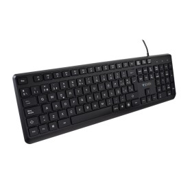 Clavier V7 KU350ES Noir Espagnol Qwerty de V7, Claviers - Réf : S55267969, Prix : 17,62 €, Remise : %