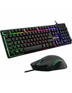 Keyboard and Mouse Esperanza EGK3000 Black | Tienda24 Tienda24.eu