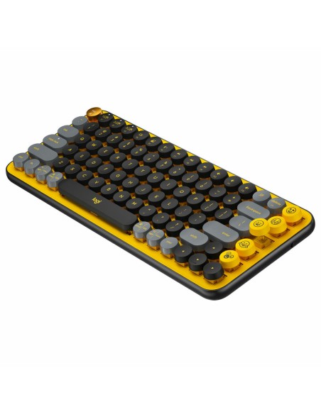 Tastiera Logitech POP Francese Giallo AZERTY da Logitech, Tastiere - Ref: S7160193, Precio: 116,26 €, Descuento: %