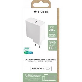 Chargeur mural Big Ben Interactive BASECS60WCPDW Blanc 60 W (1 Unité) de Big Ben Interactive, Chargeurs - Réf : S55270242, Pr...