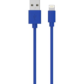 Cable USB BigBen Connected WCBLMFI1MBL Azul 1 m (1 unidad) de BigBen Connected, Cables USB - Ref: S55270267, Precio: 8,00 €, ...