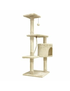 Rascador para Gatos Jipsy 79 x 34 x 138 cm Gris Sisal Ø 7 cm | Tienda24 Tienda24.eu