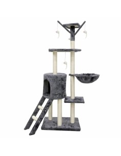 Árbol rascador para gatos Kerbl Gris | Tienda24 Tienda24.eu