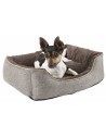 Cama para Perro Kerbl Samuel Gris 50 x 40 x 15 cm | Tienda24 Tienda24.eu