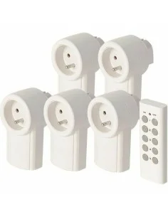 Set of plugs with remote control SCS SENTINEL (5 Units) by SCS SENTINEL, Intelligent and remote control sockets - Ref: S71622...