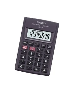 Calcolatrice Casio HL-4A Grigio Resina 8 x 5 cm da Casio, Semplici - Ref: S0363096, Precio: €11.13, Descuento: %