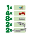 Vehicle Playset Lego DUPLO 10872 Train rails and bridge 26 Pieces | Tienda24 Tienda24.eu