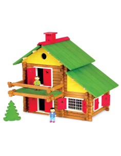 Playset Jeujura My Wooden Chalet da Jeujura, Playset con figure di giocattoli - Ref: S7163279, Precio: €72.21, Descuento: %