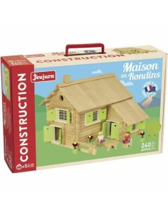 Playset Jeujura Log house 240 Pezzi da Jeujura, Playset con figure di giocattoli - Ref: S7163414, Precio: 74,35 €, Descuento: %