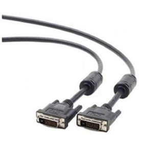 Cavo Video Digitale DVI-D GEMBIRD CC-DVI2-BK-6 (1,8 m) di GEMBIRD, Cavi - Rif: S5600108, Prezzo: 7,21 €, Sconto: %