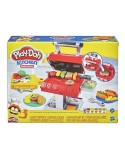 Modelling Clay Game Kitchen Creations Play-Doh Kitchen Creations Grill 'n Stamp Plastic Multicolour | Tienda24 Tienda24.eu