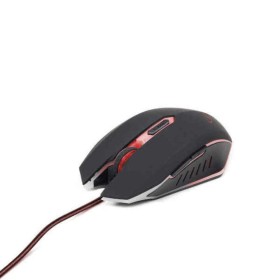 Souris Gaming GEMBIRD MUSG-001-R Noir de GEMBIRD, Souris pour les joueurs - Réf : S5600919, Prix : 8,47 €, Remise : %