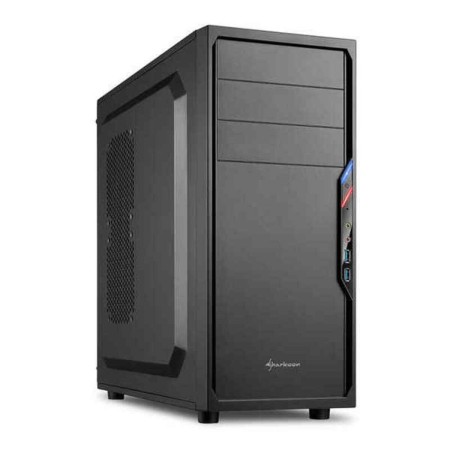 ATX Semi-tower Box Sharkoon VS4-V Black | Tienda24 - Global Online Shop Tienda24.eu