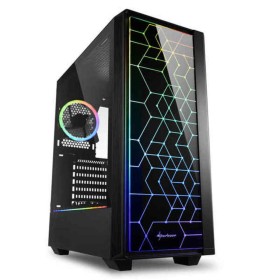 ATX Semi-tower Box Sharkoon LIT 100 Black by Sharkoon, Tabletop computer cases - Ref: S5602995, Price: 91,16 €, Discount: %