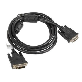 Cavo Video Digitale DVI-D Lanberg CA-DVIS-10CC-0018-BK 1,8 m di Lanberg, Cavi DVI - Rif: S5604110, Prezzo: 7,30 €, Sconto: %