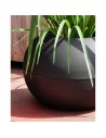 Blumentopf Riviera Schwarz Kunststoff rund Bold Ø 50 cm | Tienda24 Tienda24.eu