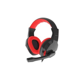 Headphones with Microphone Genesis NSG-1437 Black Red/Black by Genesis, Headphones and accessories - Ref: S5604575, Price: 9,...