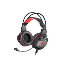 Headphones with Microphone Genesis NSG-0943 Black Red Red/Black by Genesis, Headphones and accessories - Ref: S5604580, Price...