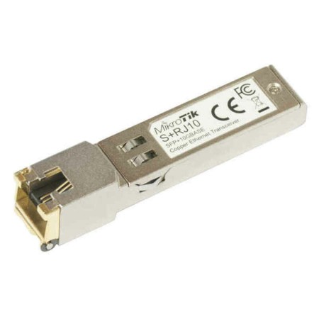 Módulo Fibra SFP MultiModo Mikrotik S+RJ10 10000 Mbit/s de Mikrotik, Transceptores de red - Ref: S5604671, Precio: 67,22 €, D...