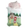 Set di copripiumino HappyFriday Mr Fox Red riding hood Multicolore Singolo 2 Pezzi | Tienda24 - Global Online Shop Tienda24.eu