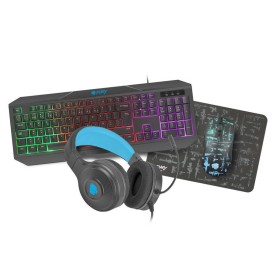 Gaming Keyboard Sharkoon SKILLER SGK60 RGB Black Spanish Qwerty | Tienda24 - Global Online Shop Tienda24.eu