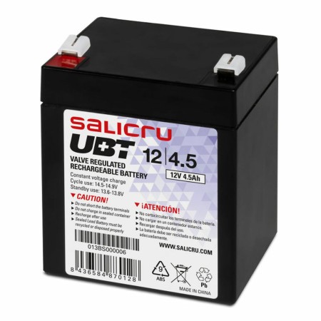 Batterie für Unterbrechungsfreies Stromversorgungssystem USV Salicru UBT 12/4,5 VRLA 4.5 Ah 4,5 AH 12 V 12V von Salicru, Batt...