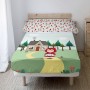 Juego de Sábanas HappyFriday Mr Fox Red Riding Hood Multicolor Cama de 80/90 2 Piezas de HappyFriday, Sábanas y fundas de alm...