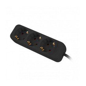 Schuko 3 Way Multi-socket Adapter Lanberg 2500 W 1,5 m Black by Lanberg, Power Strips - Ref: S5607113, Price: 6,13 €, Discoun...