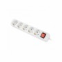 Power Strip - 5 Sockets Schuko Lanberg 2500 W 3 m White (3 m) | Tienda24 - Global Online Shop Tienda24.eu