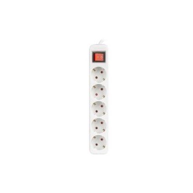 Regleta Enchufes 5 Tomas Schuko Lanberg 2500 W 1,5 m Blanco de Lanberg, Regletas - Ref: S5607120, Precio: 7,11 €, Descuento: %