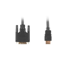 Cavo HDMI a DVI Lanberg Maschio/Maschio Nero di Lanberg, Adattatori DVI-HDMI - Rif: S5607405, Prezzo: 6,49 €, Sconto: %