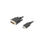 HDMI auf DVI Verbindungskabel Lanberg Stecker/Stecker Schwarz | Tienda24 - Global Online Shop Tienda24.eu