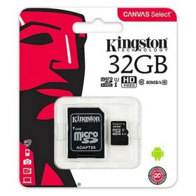 Micro SD Memory Card with Adaptor Kingston exFAT by Kingston, Memory cards - Ref: S5607575, Price: 12,40 €, Discount: %