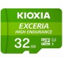 Micro SD Memory Card with Adaptor Kioxia Exceria High Endurance Class 10 UHS-I U3 Green by Kioxia, Memory cards - Ref: S56075...