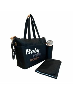 Wickeltasche Baby on Board Schwarz | Tienda24 Tienda24.eu