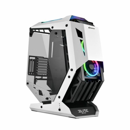 Caixa Semitorre ATX Sharkoon ELITE SHARK CA700 LED RGB Preto/Branco Branco de Sharkoon, Caixas para computador de secretária ...