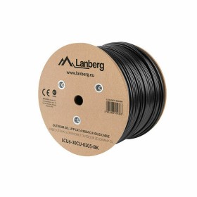 Cavo di Rete Rigido UTP Categoria 6 Lanberg LCU6-30CU-0305-BK Nero 305 m di Lanberg, Cavi Ethernet - Rif: S5612396, Prezzo: 2...