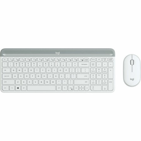 Teclado e Rato Logitech 920-009199 Branco Espanhol Qwerty espanhol de Logitech, Packs de teclado e rato - Ref: S5612619, Preç...