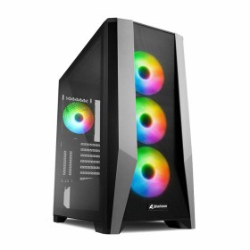 Caixa Semitorre ATX Sharkoon Preto ATX LED RGB de Sharkoon, Caixas para computador de secretária - Ref: S5612621, Preço: 135,...