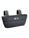 Plant pot Elho Anthracite 24 x 46 x 26,5 cm | Tienda24 Tienda24.eu