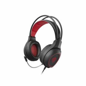 Auriculares com microfone Genesis Radon 300 Preto Vermelho de Genesis, Auriculares com microfones - Ref: S5614181, Preço: 15,...