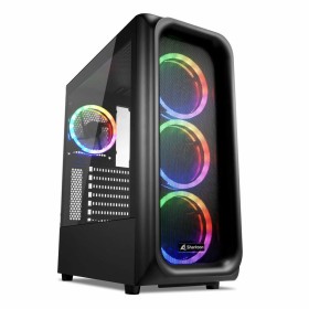 Caja Semitorre ATX Sharkoon TK5M RGB ATX Negro de Sharkoon, Cajas de ordenador de sobremesa - Ref: S5614256, Precio: 88,32 €,...