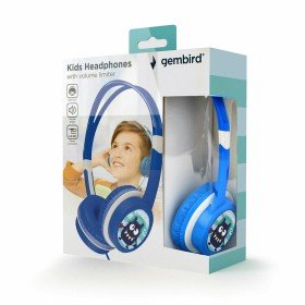 Auriculares de Diadema GEMBIRD MHP-JR-B Infantil de GEMBIRD, Auriculares e acessórios - Ref: S5614287, Preço: 6,53 €, Descont...