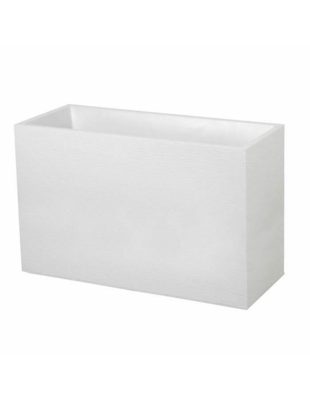 Macetero EDA Muret Graphit Blanco Plástico 99,5 x 39,5 x 60 cm | Tienda24 Tienda24.eu