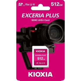 Carte Mémoire Micro SD avec Adaptateur Kioxia PLUS UHS-I C10 R98 512 GB de Kioxia, Cartes mémoire - Réf : S5614863, Prix : 75...