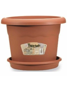 Maceta Autorriego Stefanplast Orfeo Terracota Plástico 29 x 29 x 29 cm (6 Unidades) | Tienda24 Tienda24.eu