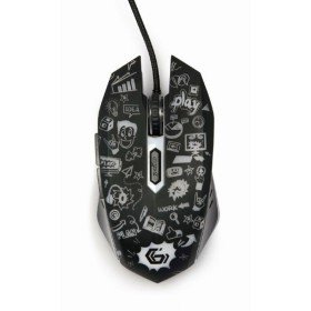 Mouse with Cable and Optical Sensor GEMBIRD MUS-6B-GRAFIX-01 3600 DPI by GEMBIRD, Mice - Ref: S5615482, Price: 9,14 €, Discou...