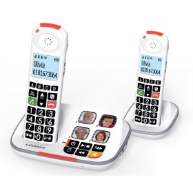 Telefone sem fios Swiss Voice XTRA 2355 DUO Branco de Swiss Voice, Telefones analógicos - Ref: S5615856, Preço: 77,22 €, Desc...