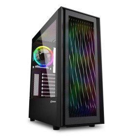 ATX Semi-tower Box Sharkoon RGB Wave Black by Sharkoon, Tabletop computer cases - Ref: S5616212, Price: 84,30 €, Discount: %