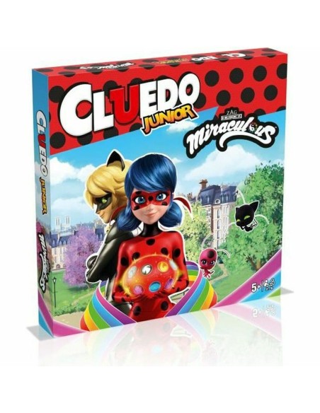 Board game Winning Moves CLUEDO JUNIOR MIRACULOUS (FR) | Tienda24 Tienda24.eu